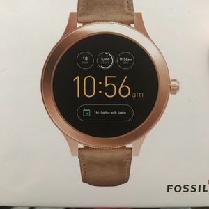 Fossil Gen3 rose gold smart watch